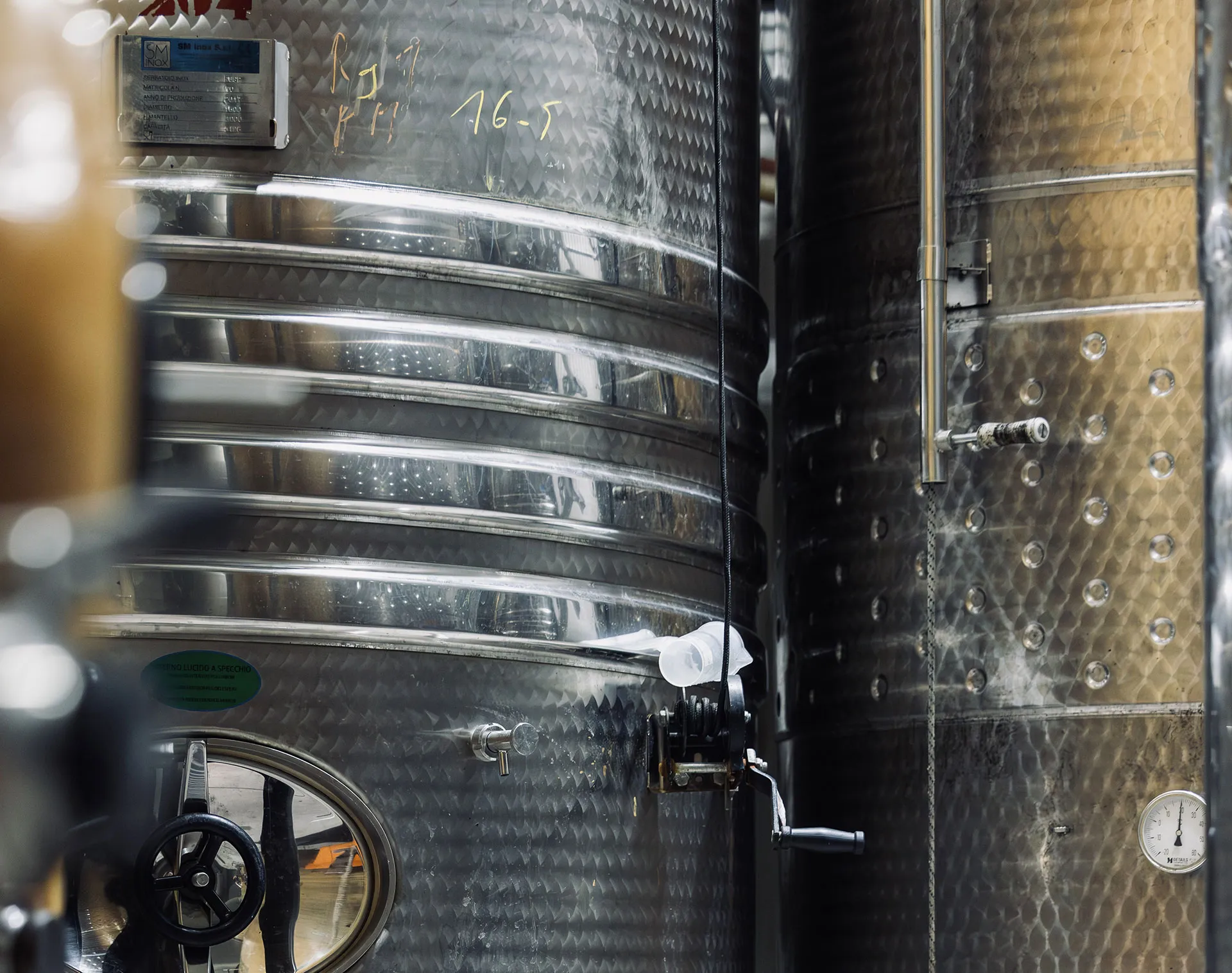 Domaine Matteri - Le travail du chai