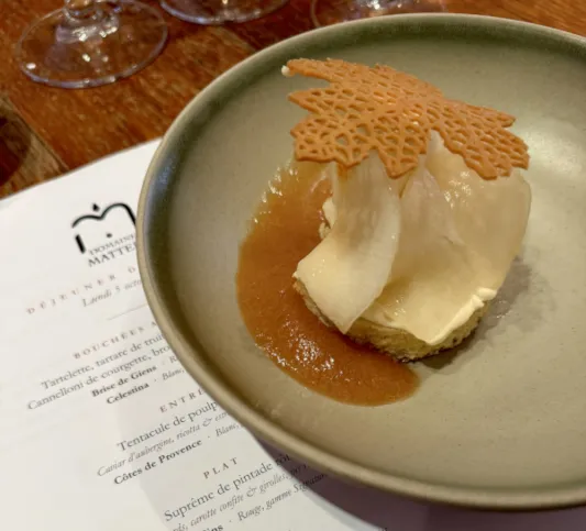 dessert cut
